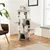 lionto arbre à chat avec niches, plateformes, jouets et sisal robuste