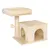 lionto arbre à chat avec niche, lit moelleux et balle en peluche lionto arbre à chat avec niche, lit moelleux et balle en peluche
