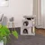 lionto Kratzbaum 70 cm mit 2 Höhlen, Bett, Hängematte und Spielball lionto Kratzbaum 70 cm mit 2 Höhlen, Bett, Hängematte und Spielball