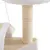 lionto arbre à chat compact avec arc à griffer et balle en peluche