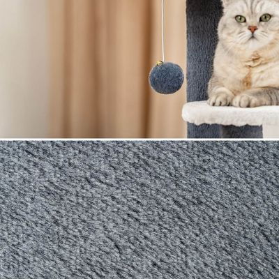 lionto Kratzbaum 65 cm mit Höhle, Plüschball & Sisal: Komfort & Spielspaß
