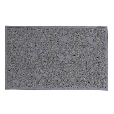 lionto Katzenstreumatte aus PVC rutschfest weich und leicht zu reinigen