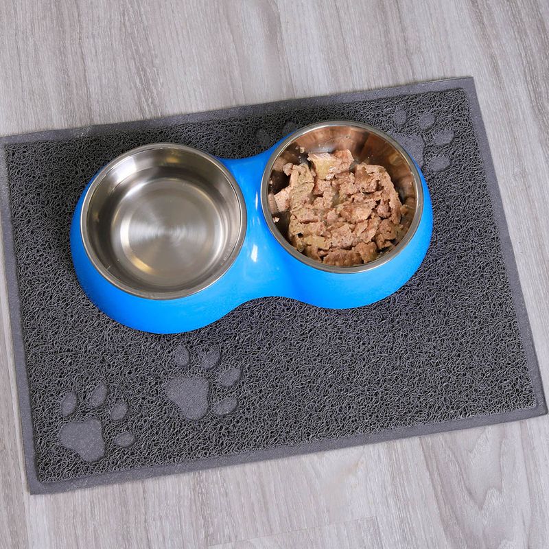 lionto tapis litière chat en PVC antidérapant doux et facile à nettoyer