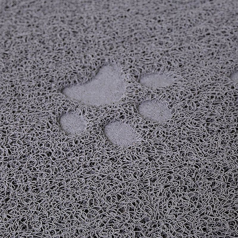 lionto tapis litière chat en PVC antidérapant doux et facile à nettoyer