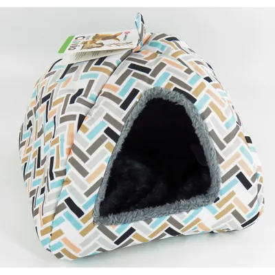 FLAMINGO Maison pour petits animaux Igloo Clavio 23x23x23 cm