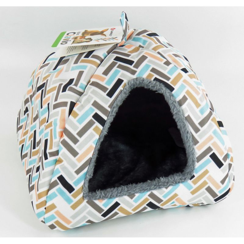 FLAMINGO Maison pour petits animaux Igloo Clavio 23x23x23 cm