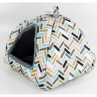 FLAMINGO Maison pour petits animaux Igloo Clavio 23x23x23 cm