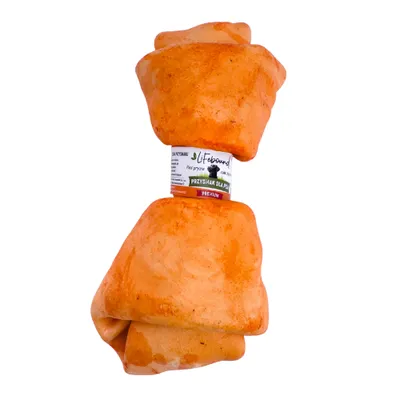 Lifebound Os à mâcher en cuir de veau, lot de 4, 23 cm