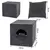 lionto niche pour chat pliable en feutre avec coussin doux amovible