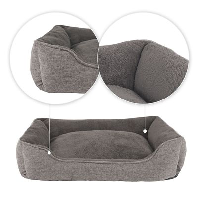 lionto coussin pour chien avec housse lavable et entrée confortable