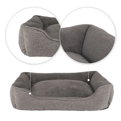 lionto coussin pour chien avec housse lavable et entrée confortable lionto coussin pour chien avec housse lavable et entrée confortable