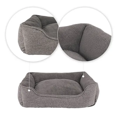 lionto coussin pour chien avec housse lavable et entrée confortable
