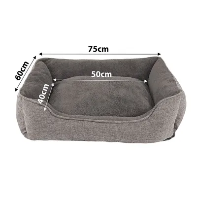 lionto coussin pour chien avec housse lavable et entrée confortable