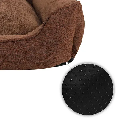 lionto coussin pour chien avec housse lavable et entrée confortable