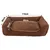 lionto coussin pour chien avec housse lavable et entrée confortable