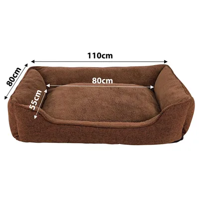 lionto coussin pour chien avec housse lavable et entrée confortable
