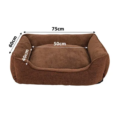 lionto coussin pour chien avec housse lavable et entrée confortable