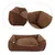 lionto coussin pour chien avec housse lavable et entrée confortable