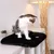 lionto Fensterliege für Katzen aus Plüsch, Montage ohne Bohren