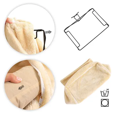 lionto lit chauffant pour chat en peluche à suspendre au radiateur