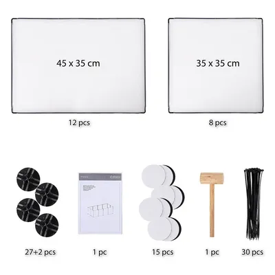 lionto enclos rongeur modulable intérieur extérieur avec panneaux lavables