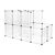lionto enclos rongeur modulable intérieur extérieur avec panneaux lavables