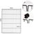 lionto enclos métal pour petits animaux, modulable intérieur/extérieur