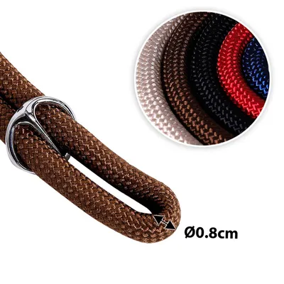 lionto collier pour chien en nylon robuste avec stoppeur de traction