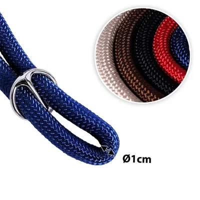 lionto collier pour chien en nylon robuste avec stoppeur de traction