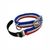 FranceCroquettes Collier artisanal paracorde "patriote"  pour chien