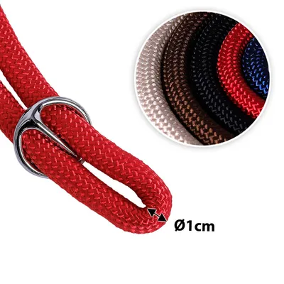 lionto collier pour chien en nylon robuste avec stoppeur de traction