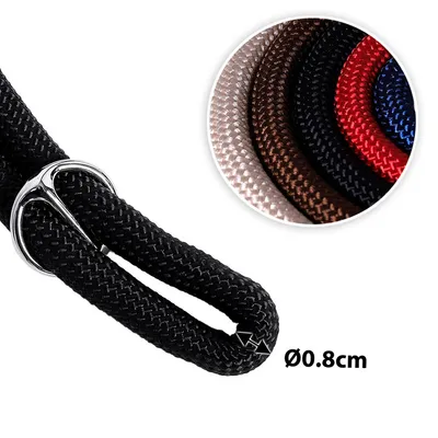 lionto collier pour chien en nylon robuste avec stoppeur de traction