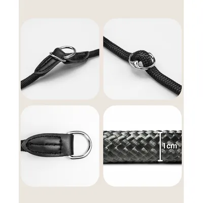 lionto collier pour chien en nylon robuste avec stoppeur de traction lionto collier pour chien en nylon robuste avec stoppeur de traction