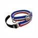 FranceCroquettes Collier artisanal paracorde "patriote"  pour chien
