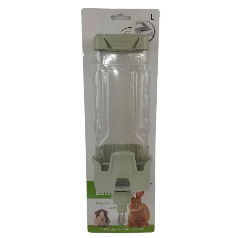 Flamingo - Biberon Jora 1200 ml 10 x 13 x 37 cm vert pour rongeurs