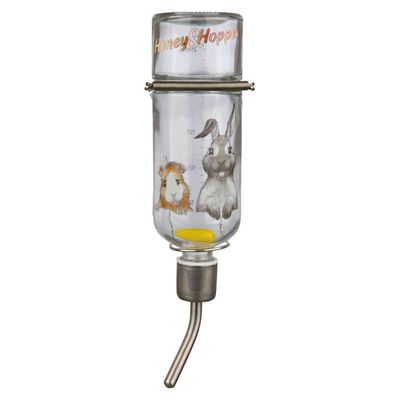 animallparadise - Biberon en verre,  Honey & Hopper. 250 ml.  pour rongeur.