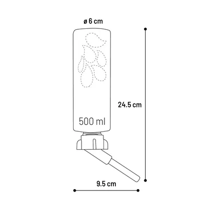 Biberon Sippy  500 ml pour rongeurs