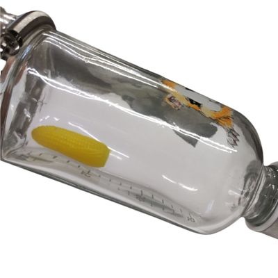 Biberon en verre, Honey & Hopper, 125 ml, pour rongeurs.