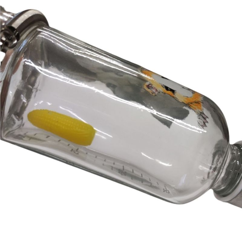 animallparadise - Biberon en verre, Honey & Hopper, 125 ml, pour rongeurs.