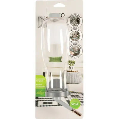 animallparadise - Biberon Néo pour rongeur contenance 500 ml couleur gris animallparadise - Biberon Néo pour rongeur contenance 500 ml couleur gris