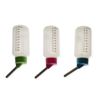 animallparadise - 3 biberons, 100 ml en plastique pour Hamsters, gerbilles