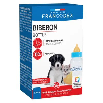 Biberon 120 ml Pour Chiots et Chatons