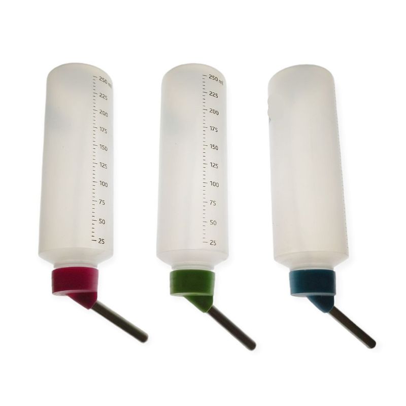 animallparadise - Un lot de deux biberons 250ML en plastique pour cochons d