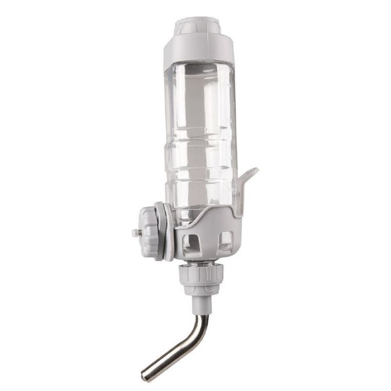 Flamingo - Biberon HUX gris 600 ML pour rongeur