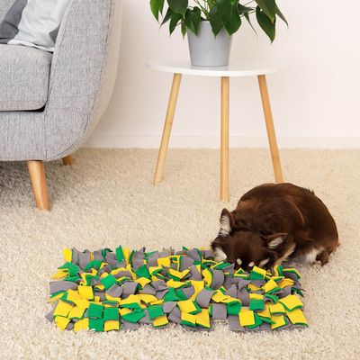 lionto Schnüffelmatte für Hunde, Anti-Stress und mentale Beschäftigung