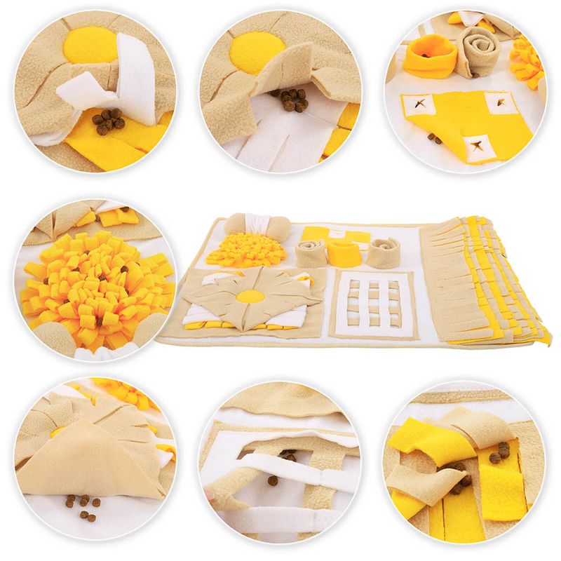 lionto tapis de fouille pour chien, anti-stress et stimulant mental