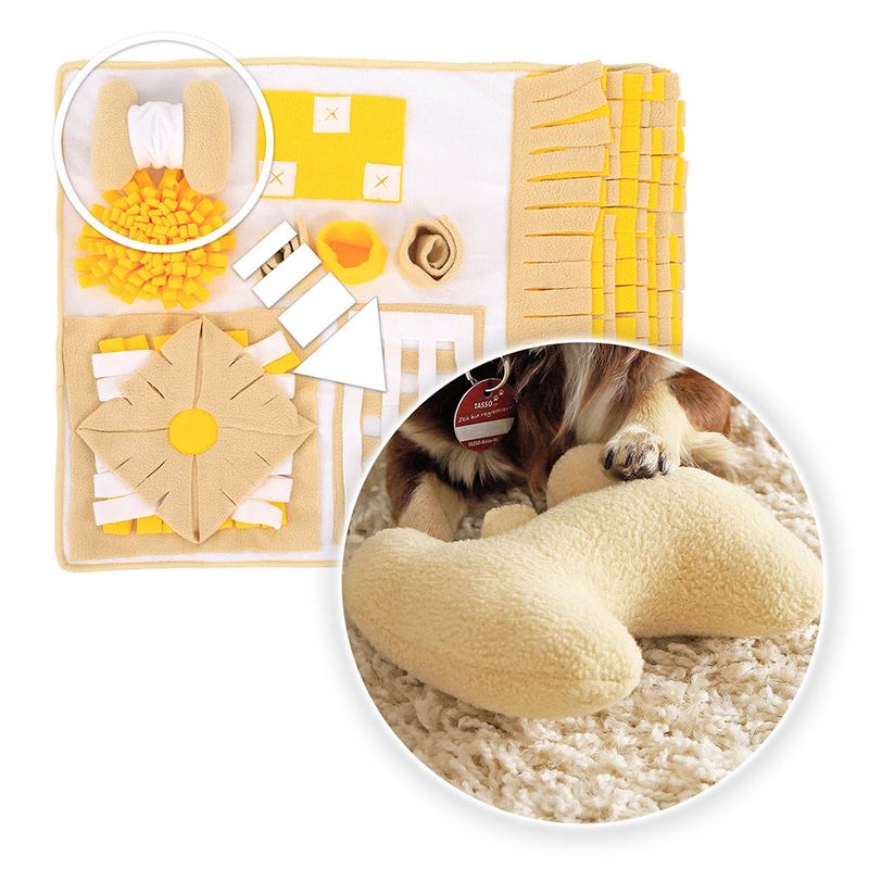 lionto tapis de fouille pour chien, anti-stress et stimulant mental