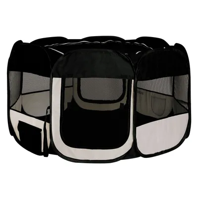 lionto parc chiot pliable tissu Oxford avec système pop-up aéré solide lionto parc chiot pliable tissu Oxford avec système pop-up aéré solide