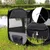 lionto parc chiot pliable tissu Oxford avec système pop-up aéré solide