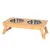 lionto gamelle chien réglable en hauteur en bambou avec 2 bols inox lionto gamelle chien réglable en hauteur en bambou avec 2 bols inox
